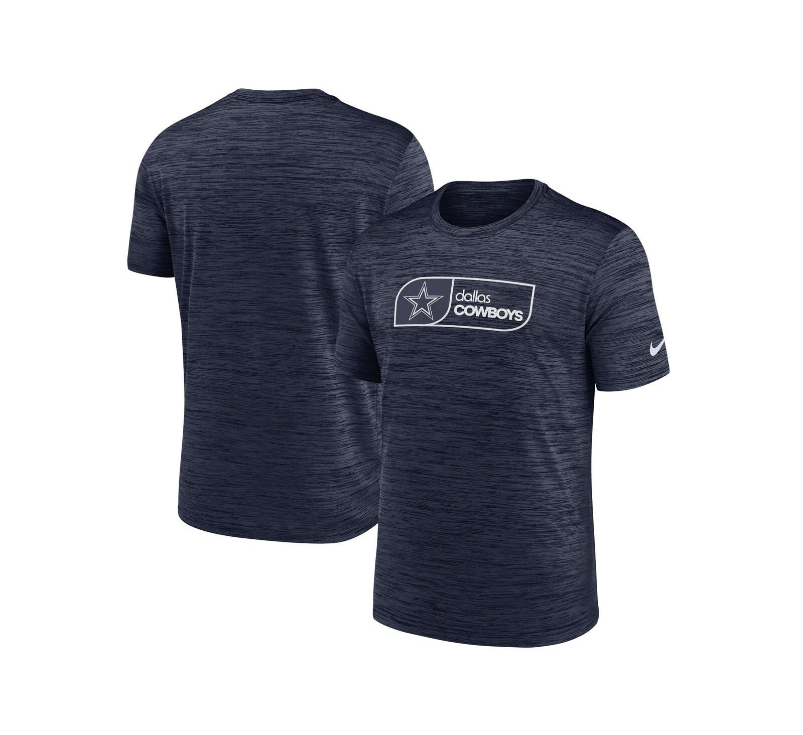 Nike Men's Navy Dallas Cowboys Big & Tall Velocity T-Shirt