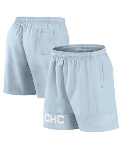 Fanatics Men's Light Blue Chicago Cubs Elements Swim Shorts