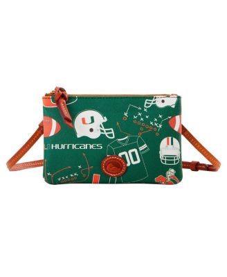 Кросс-боди сумка Dooney & Bourke Miami Hurricanes Top Zip