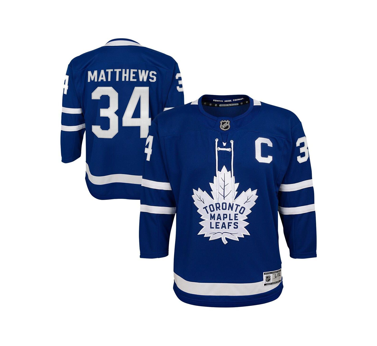 Outerstuff Детская джерси Auston Matthews Toronto Maple Leaves Blue