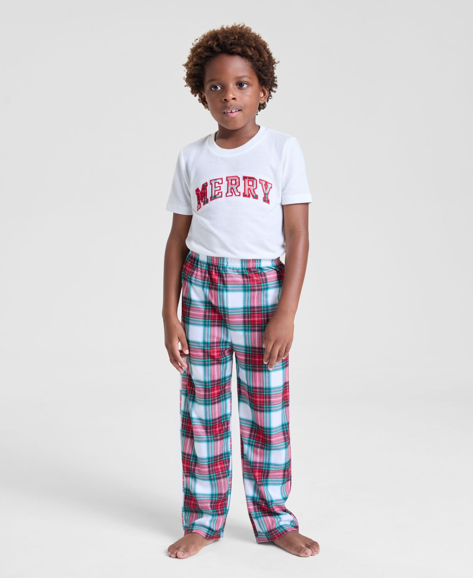 Holiday Lane Kids 2T-16 Merry Plaid Pajama Pants, Macy's Exclusive