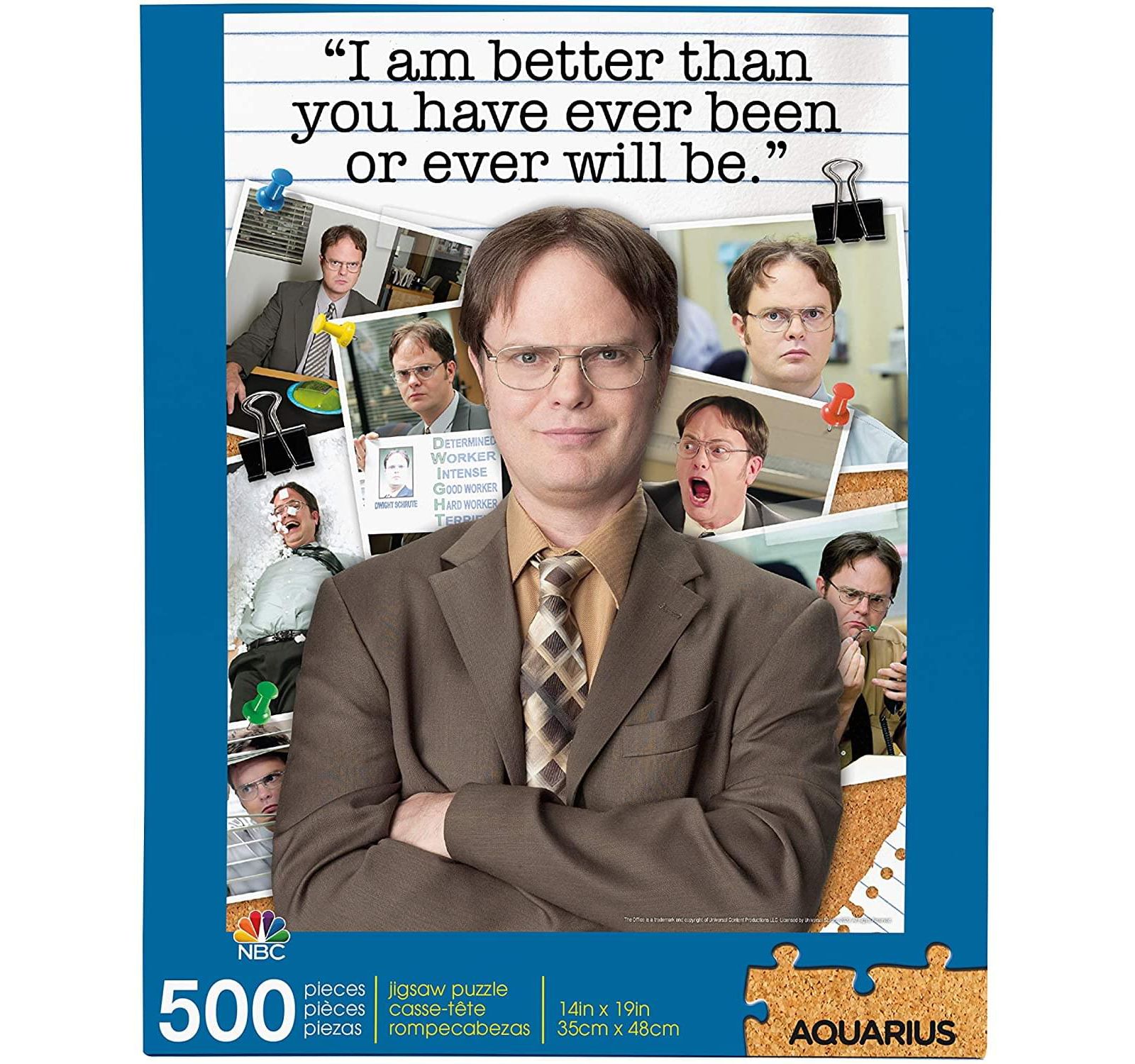 Пазл The Office Dwight Schrute Quote 500 Piece Jigsaw Puzzle