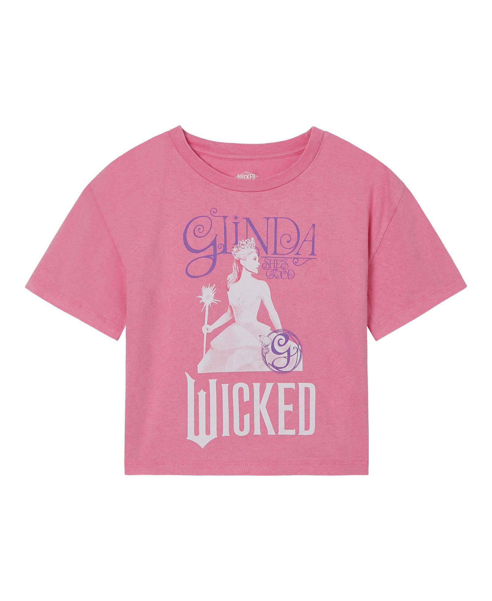 Wicked Girls Universal Studios Boxy T-Shirt с заниженной линией плеча