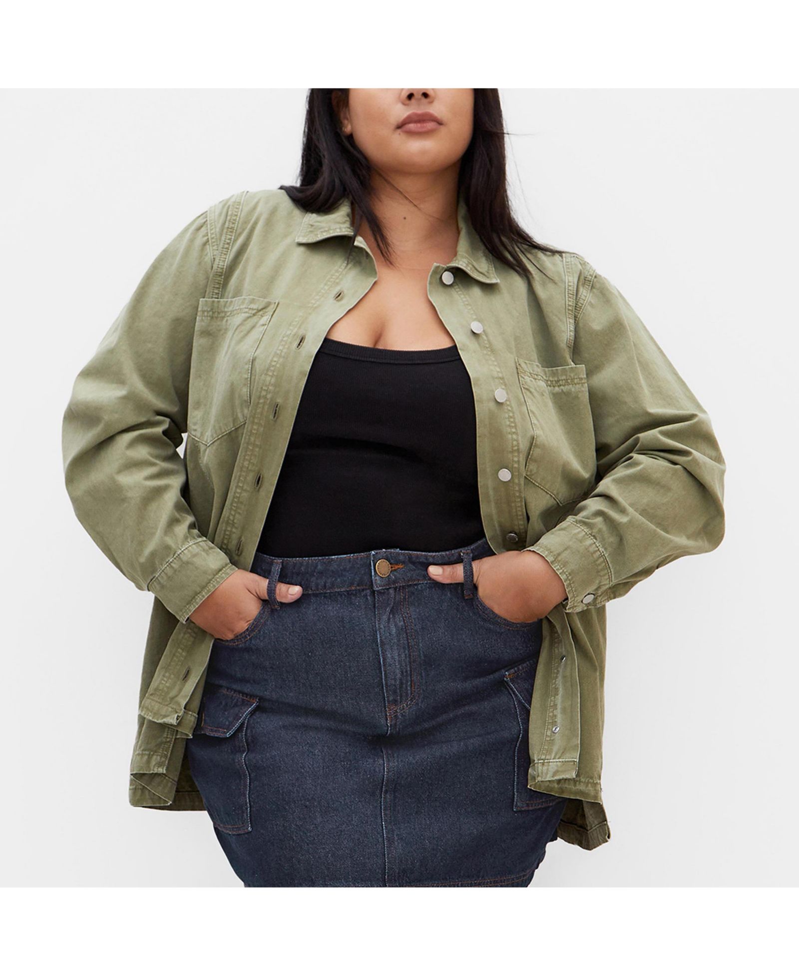 Рубашка CITY CHIC Plus Size Liv Shirt
