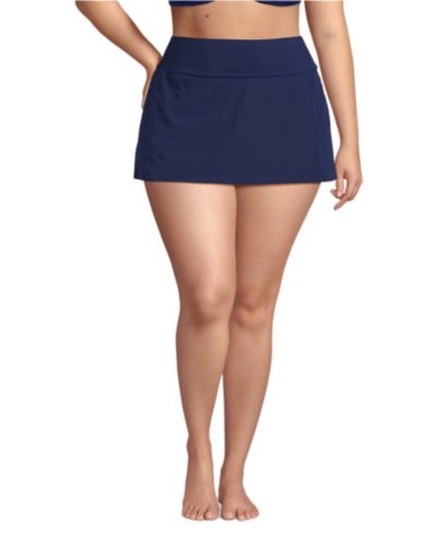 Lands' End Women's Pinchless Mini Swim Skort