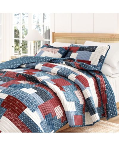 Linery and Co. Комплект покрывал с наволочками Americana Stitched