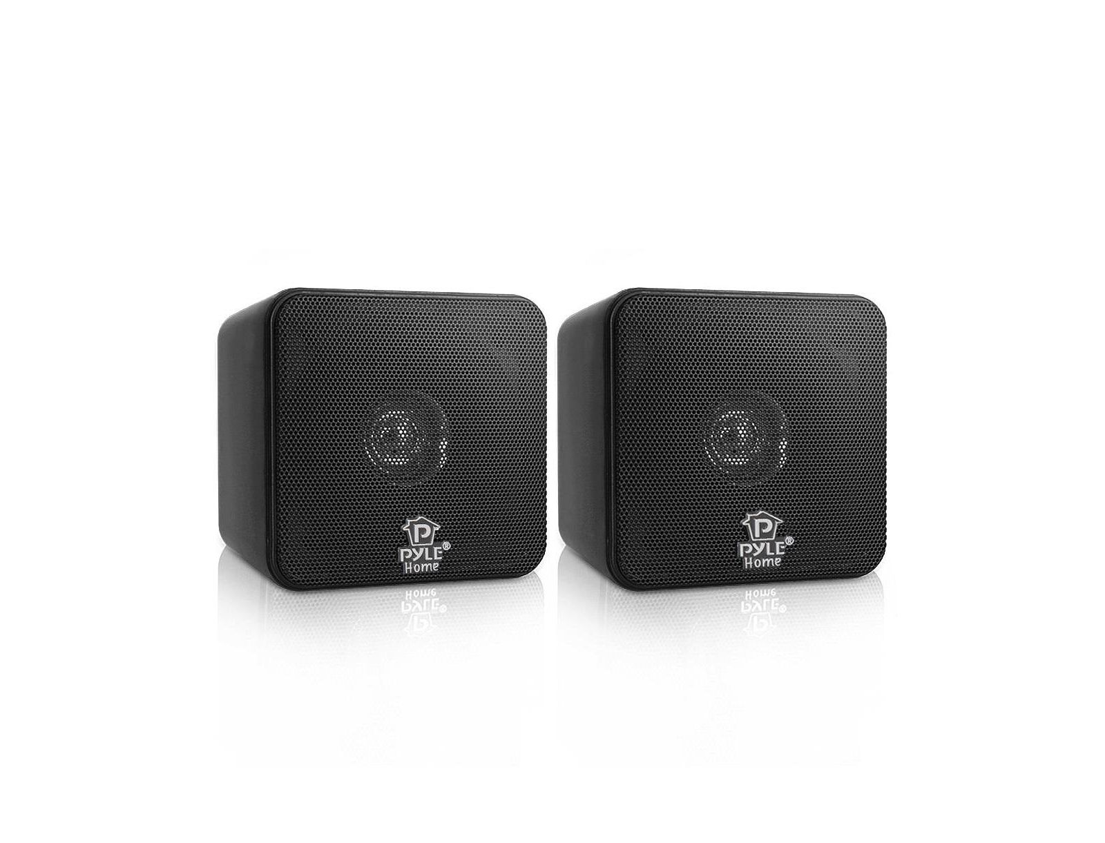 Pyle мини-полочные динамики 4" 200W Black (пара) - PCB4BK