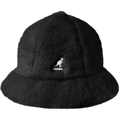 Kangol Men's Faux Fur Casual Bucket Hat