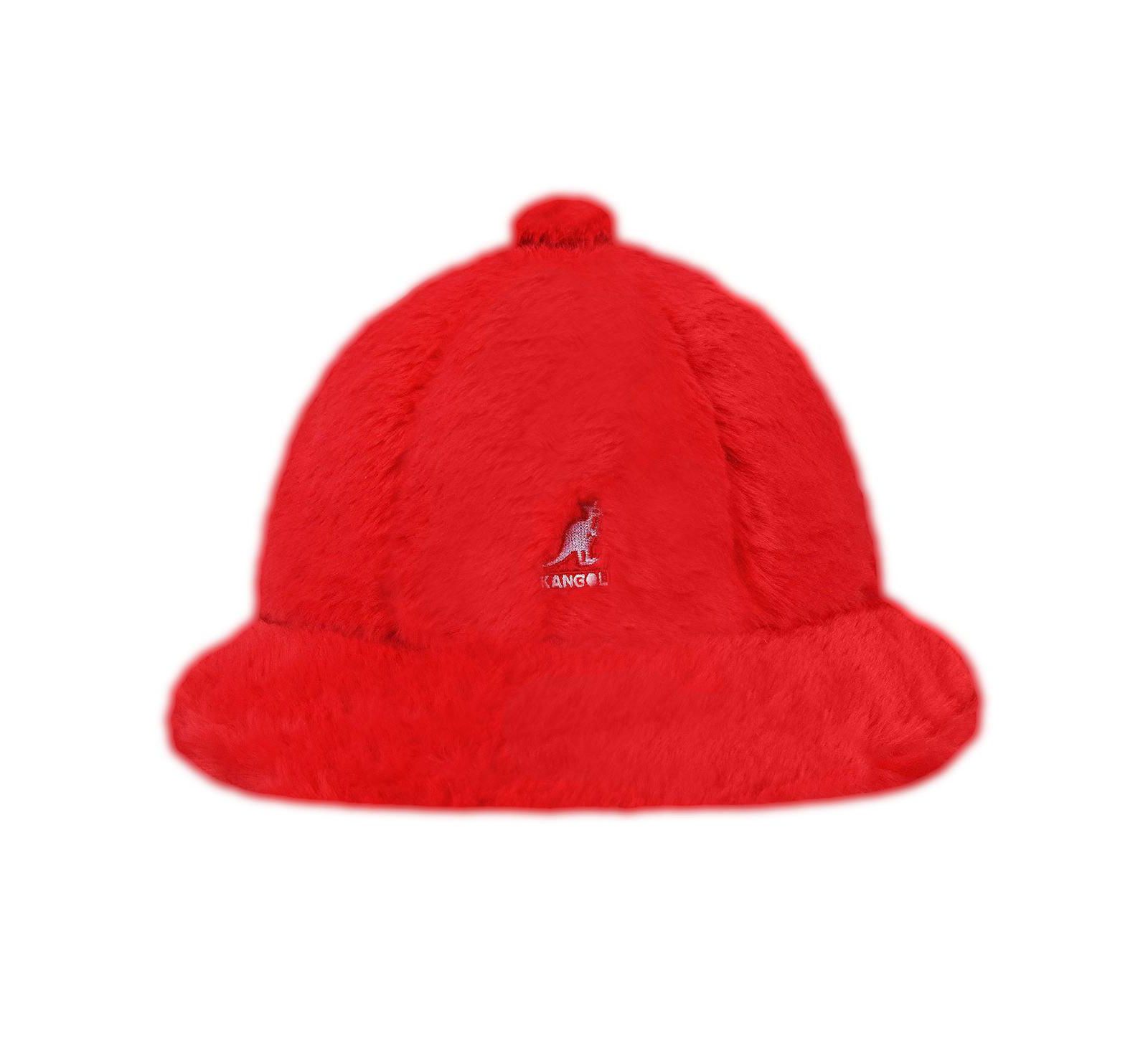 Мужская повседневная шапка-ведро из искусственного меха Kangol
