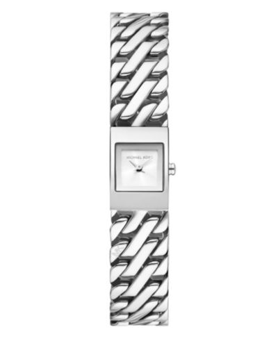 Женские часы Michael Kors Silver-Tone Stainless Steel, 14mm