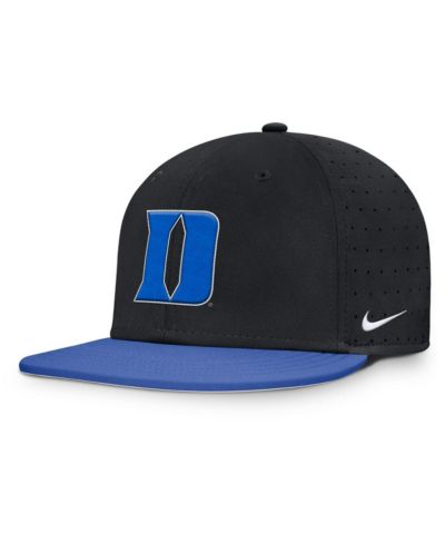 Nike Men's Black Duke Blue Devils On-Field Dugout True Performance Fitted Hat