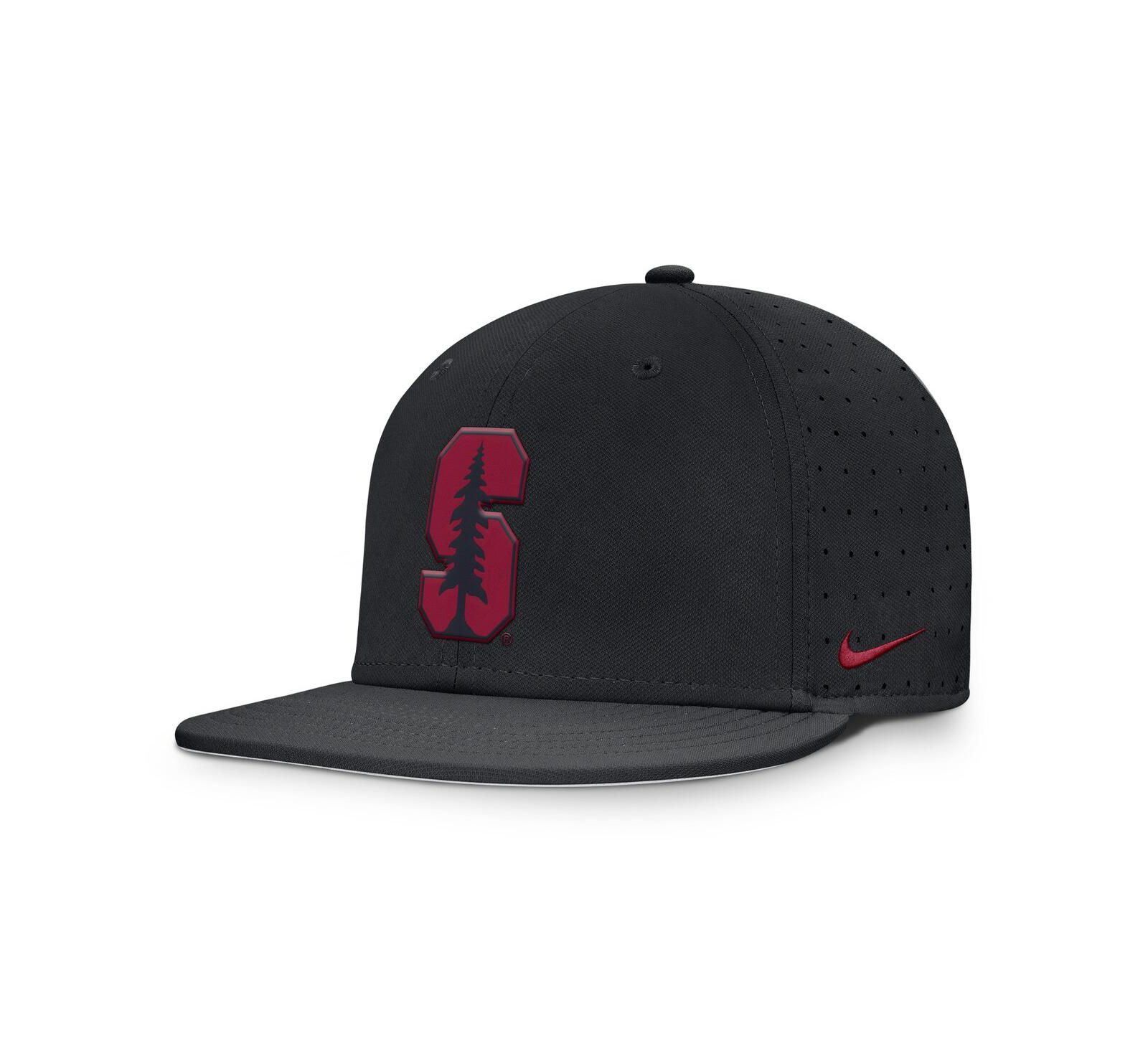 Кепка Nike Men's Black Stanford Cardinal On-Field Dugout True Performance Fitted Hat
