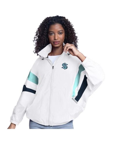 Женская толстовка на молнии G-III Sports Seattle Kraken Oversized