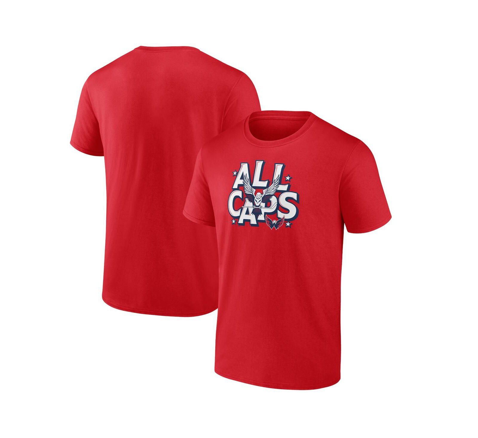 Fanatics Men's Red Washington Capitals Local Domain T-Shirt
