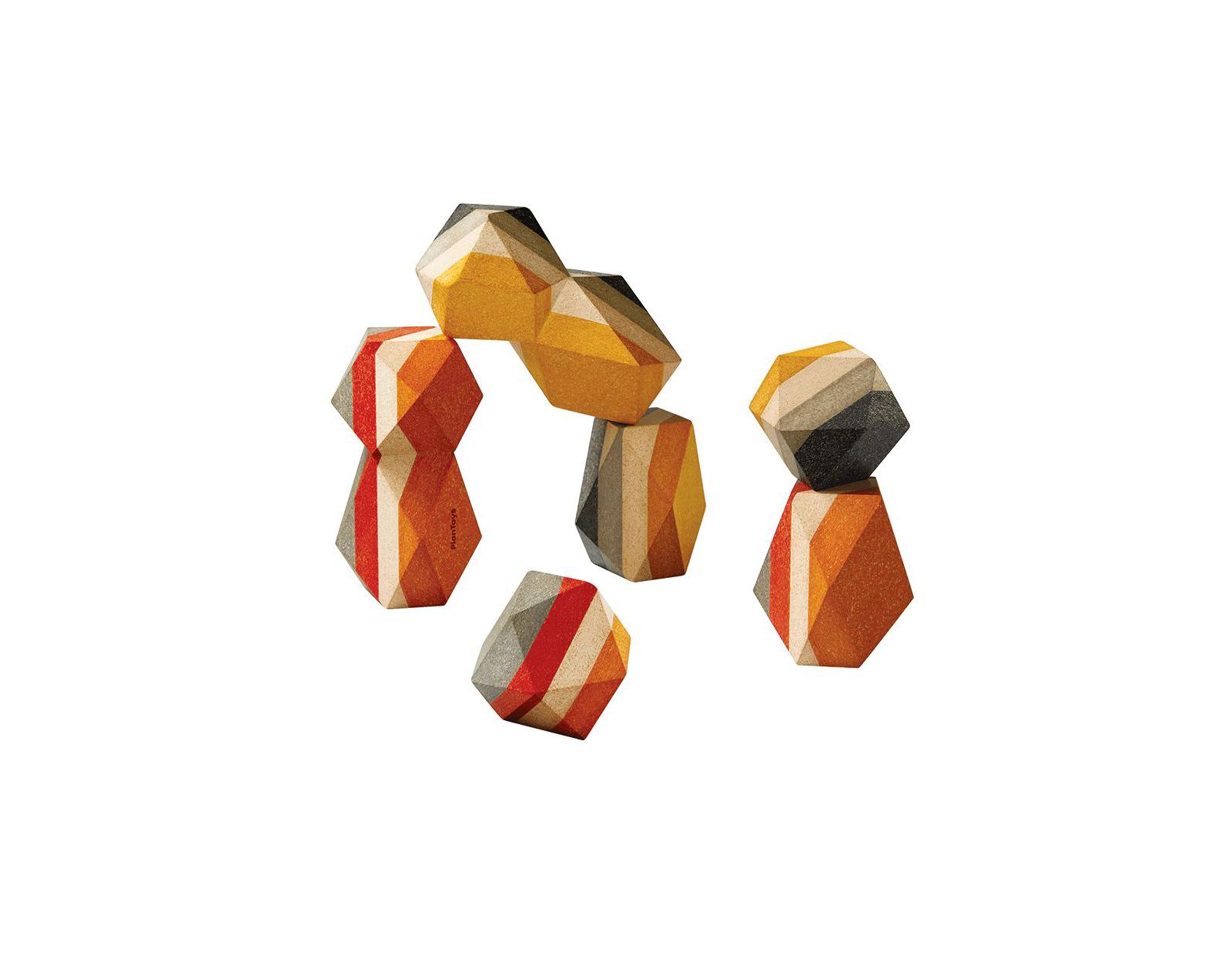 Игрушка PlanToys GEO STACKING ROCK