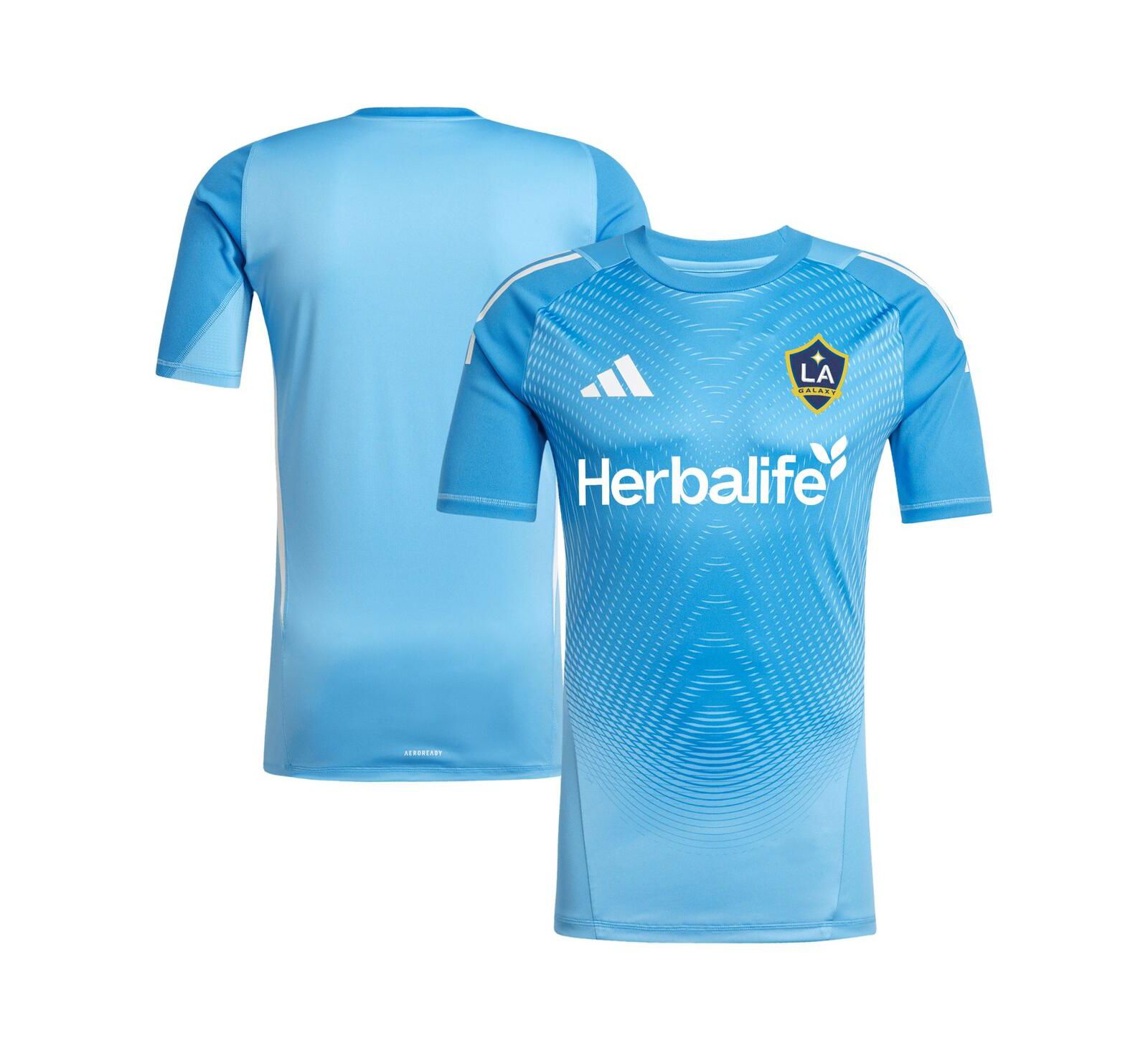Adidas Men's Blue LA Galaxy 2025 Goalkeeper Jersey