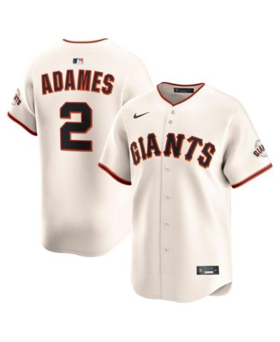 Мужская джерси Nike Willy Adames Cream San Francisco Giants Alternate Limited Player