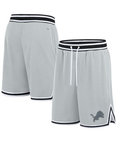 Мужские шорты Fanatics Men's Silver Detroit Lions Elements Future Ground