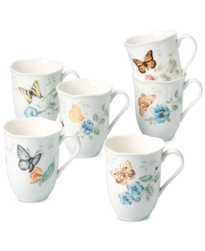 Lenox Butterfly Meadow кружки, набор из 6 шт.