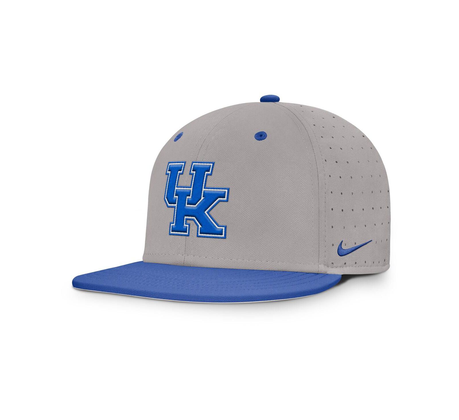 Nike Men's Gray Kentucky Wildcats On-Field Dugout True Performance Fitted Hat