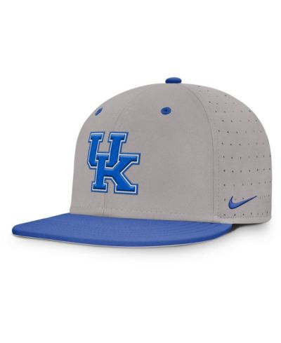 Nike Men's Gray Kentucky Wildcats On-Field Dugout True Performance Fitted Hat