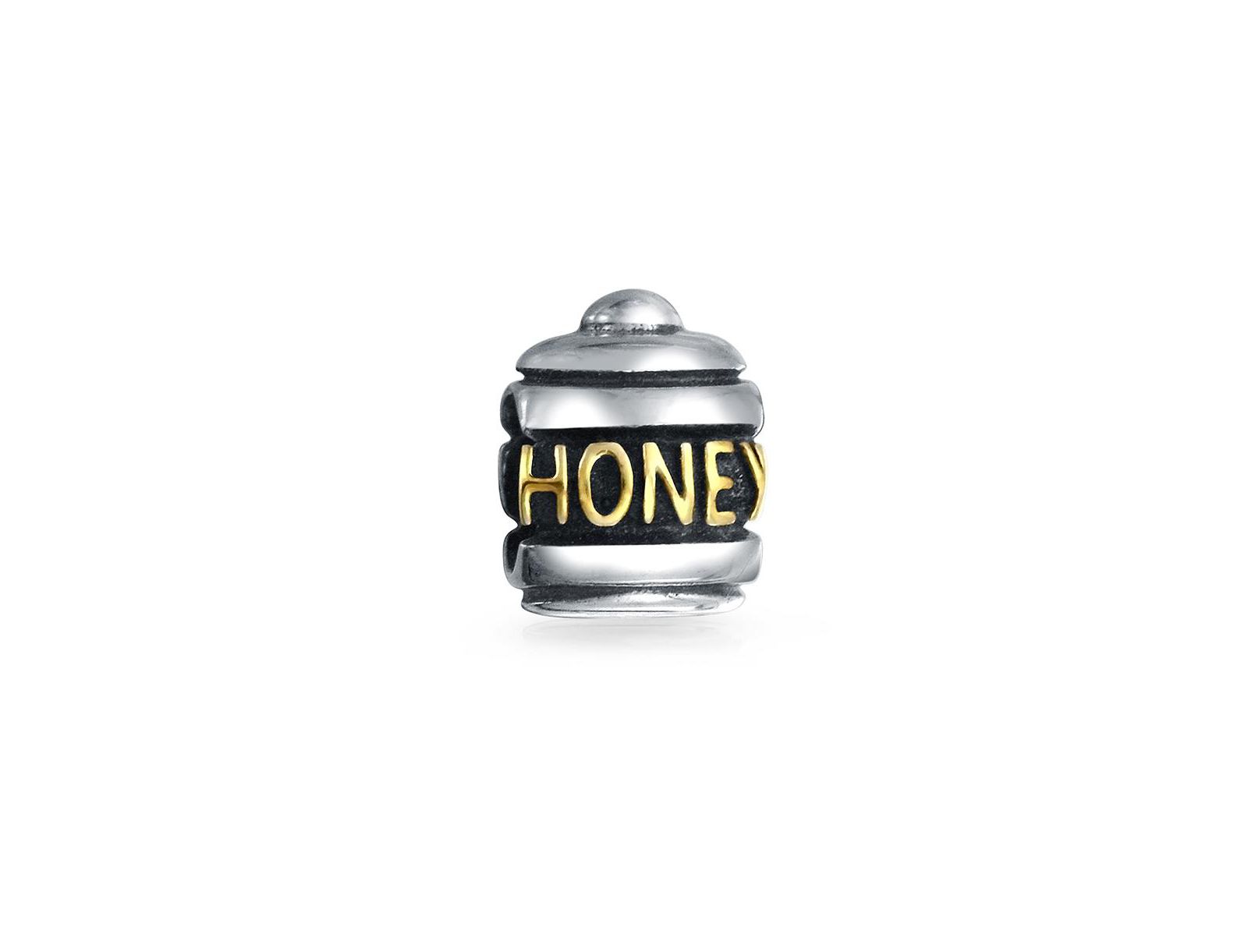 Браслет Bling Jewelry Sweet Honey Jar Charm Bead Sterling