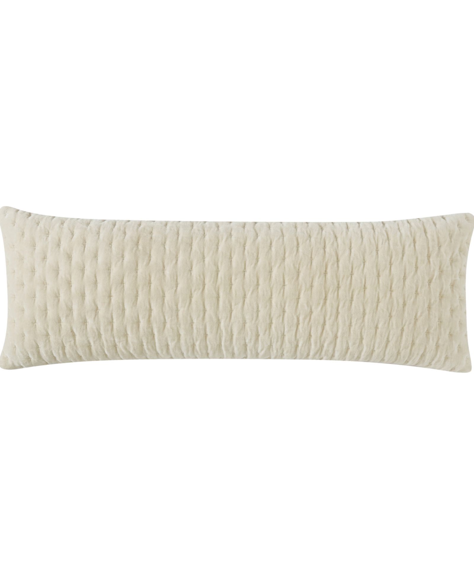 DKNY Pure Velvet Bolster Decorative Pillow, 12" x 36"