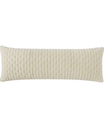 Декоративная подушка DKNY Pure Velvet Bolster, 12" x 36"