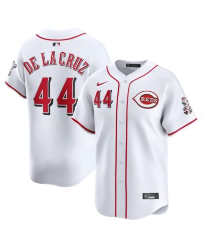 Джерси Nike Men's Elly De La Cruz White Cincinnati Reds Home Limited Player