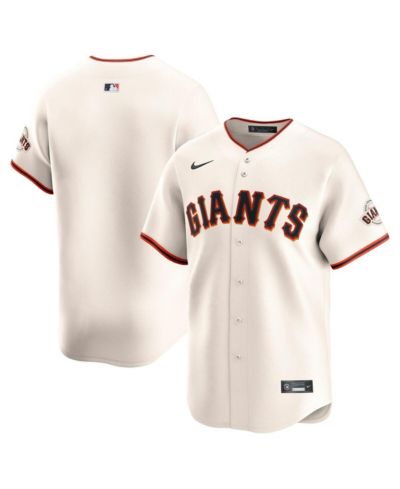 Мужская джерси Nike San Francisco Giants Home Limited кремового цвета