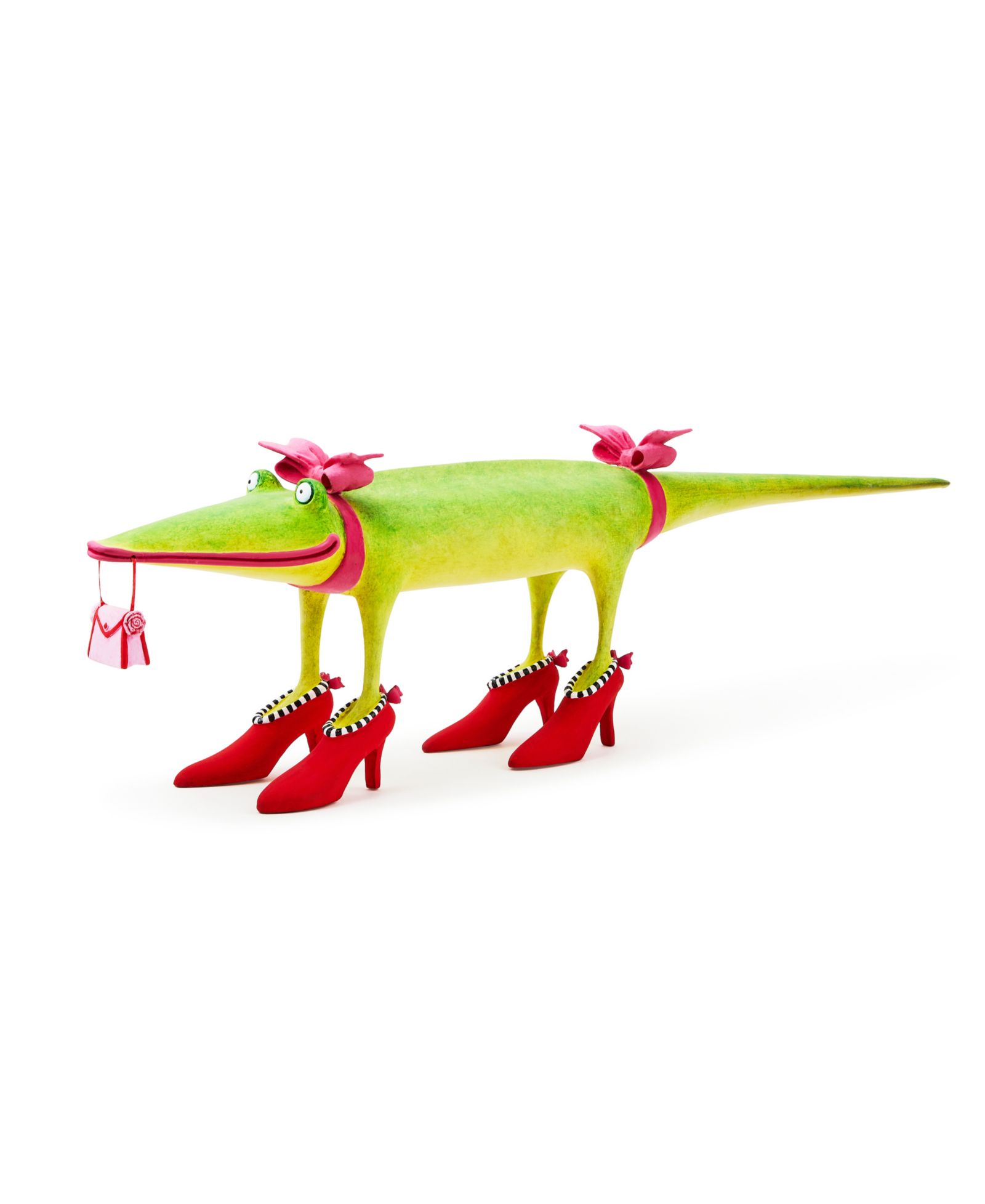 Фигурка MacKenzie-Childs Patience Brewster Gloria Alligator Goes Shopping
