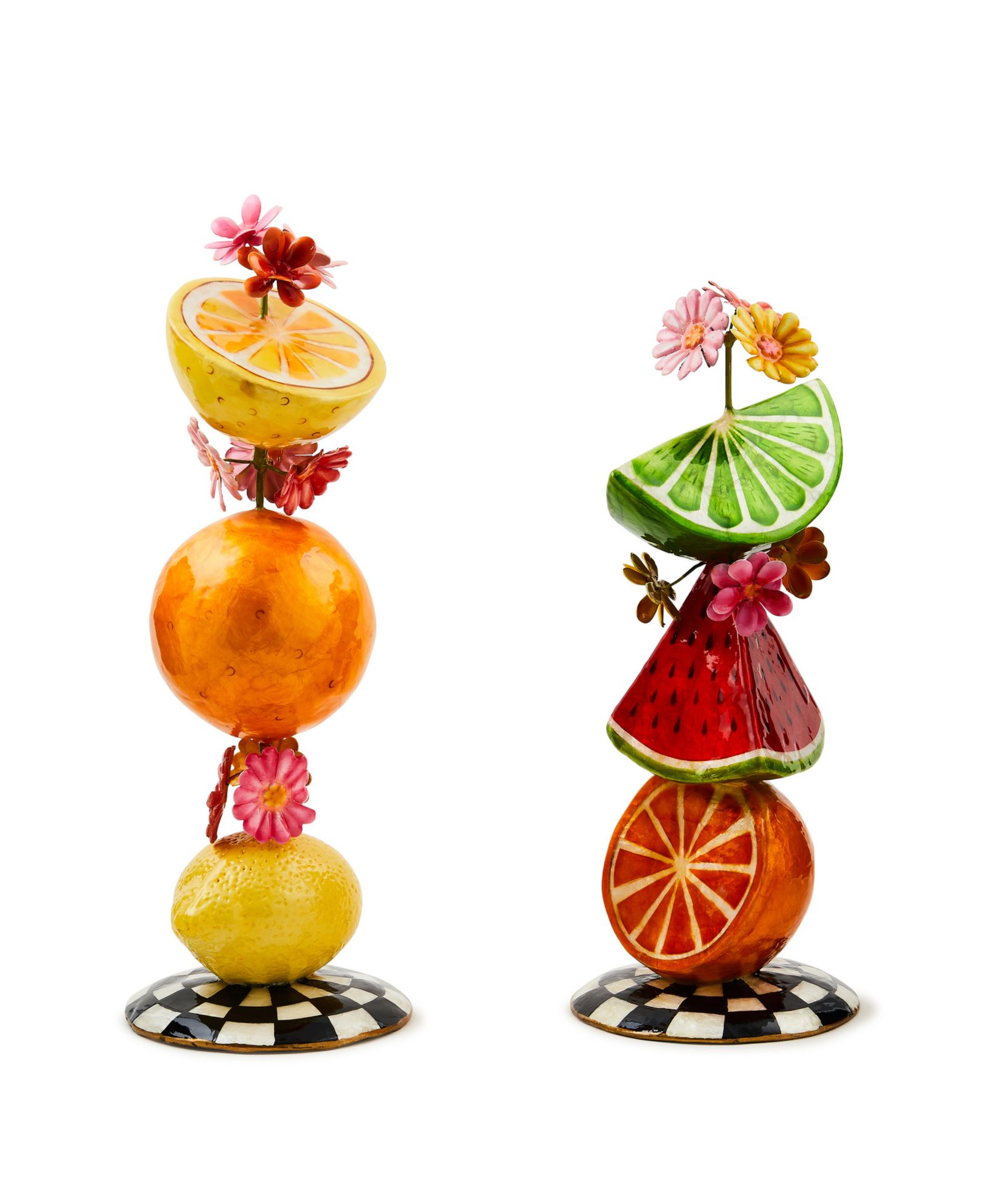 Набор топиариев Mackenzie-Childs Tutti Frutti 2 шт.