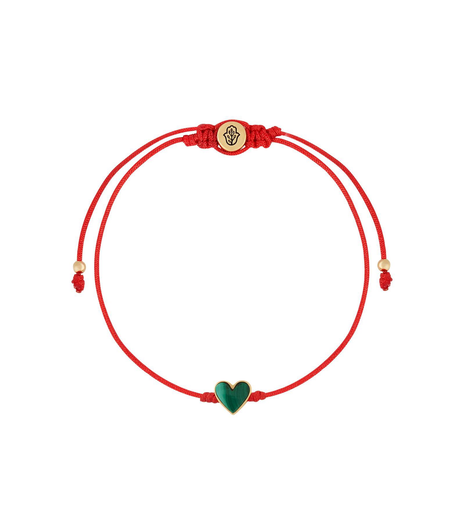 Браслет Lucky in Love Malachite String