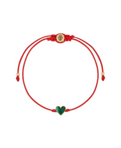 Lucky in Love - Malachite String Bracelet