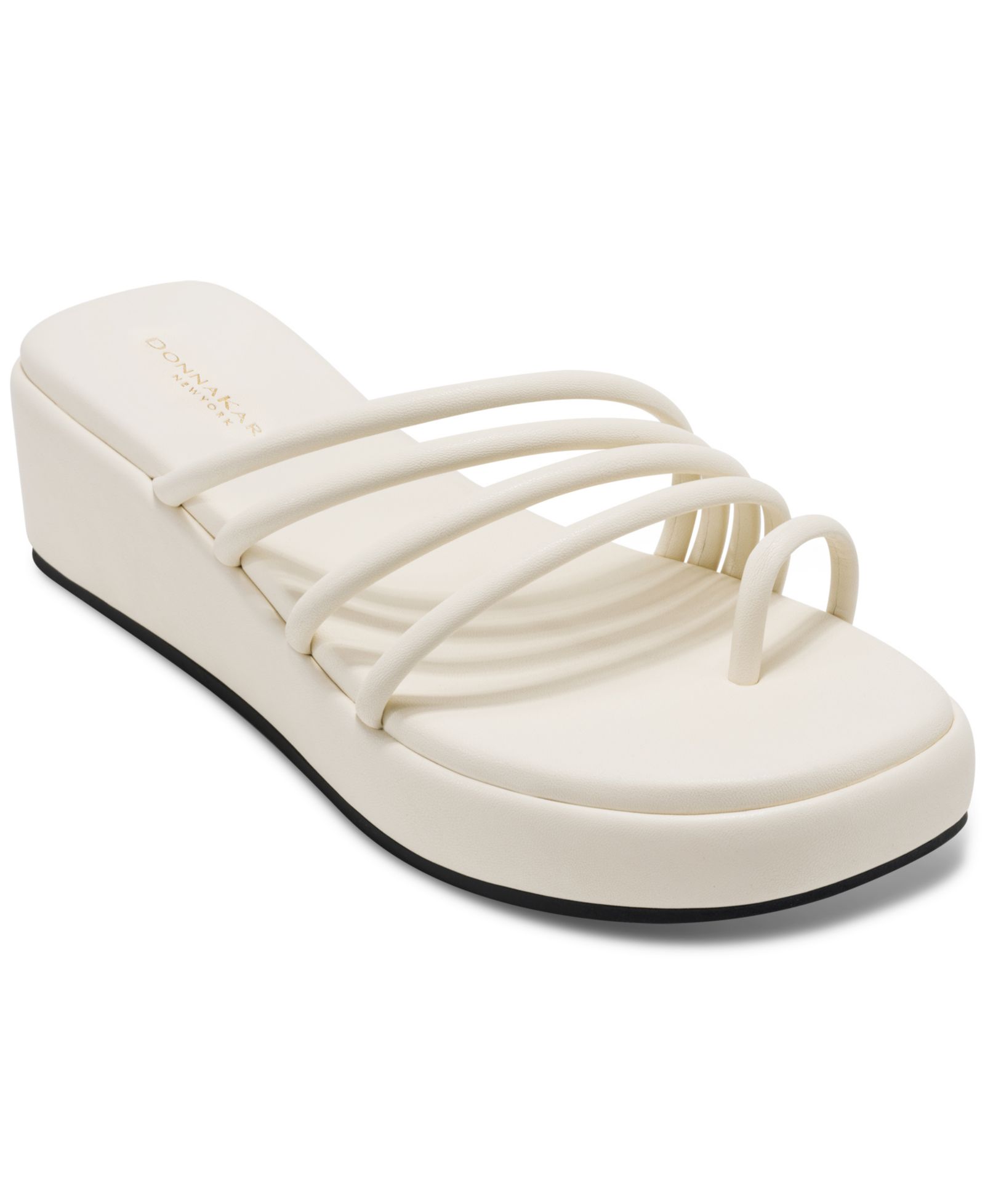 Donna Karan New York Women's Hanalyn Strappy Wedge Sandals
