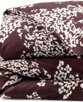 Lush burgundy ikat floral