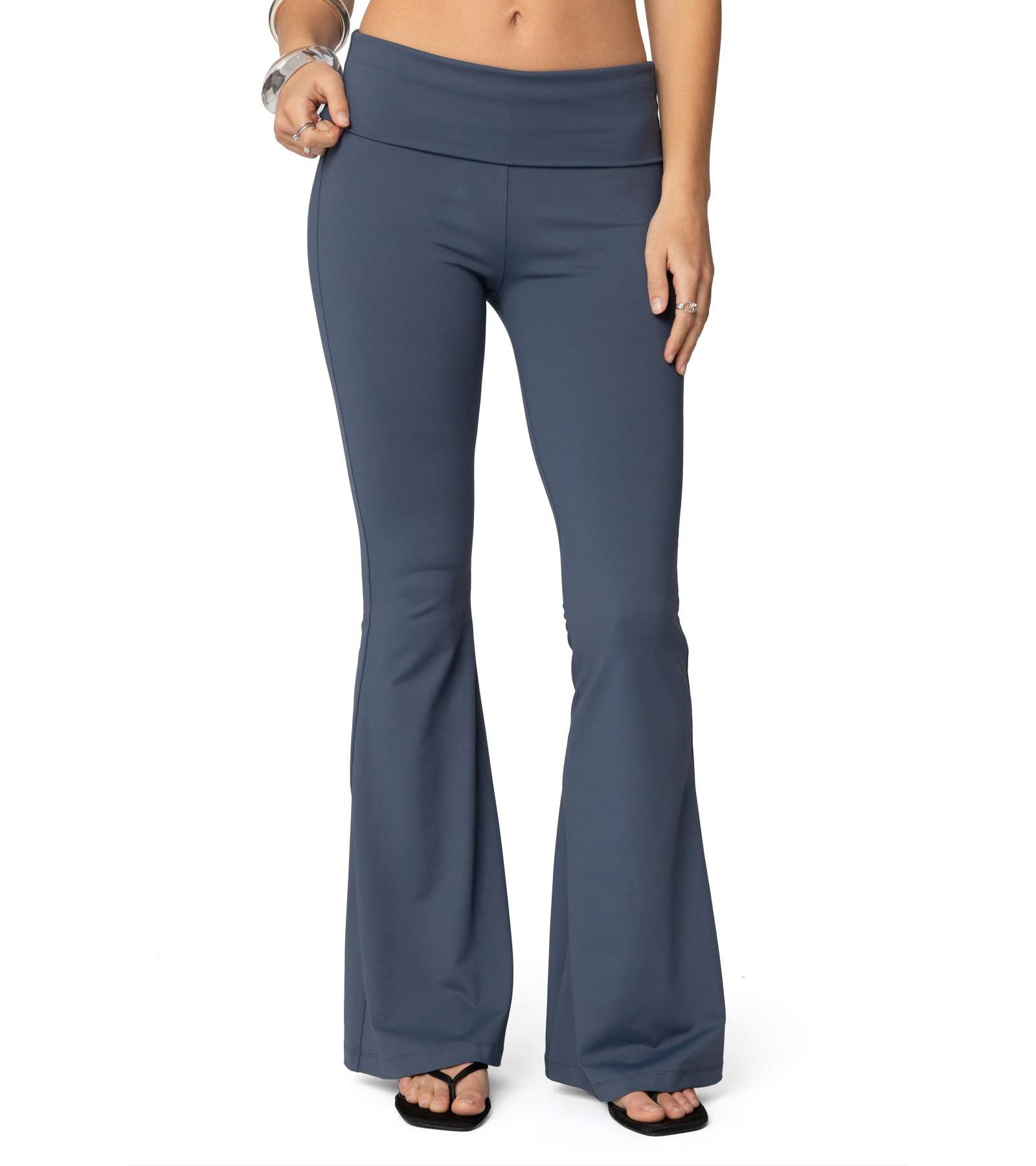 Edikted Women's Jayna Fold Over Leggings