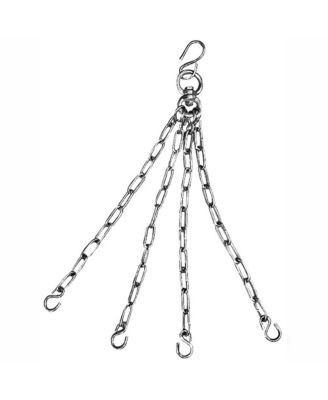 Heavy Duty Premium 220lb Capacity Heavy Bag Chain for Boxing Kickboxing Muay Thai Heavybags Perfect Heavy Bag Hanger Chain Strap with No Tangle Swivel hanger for Punching Bags