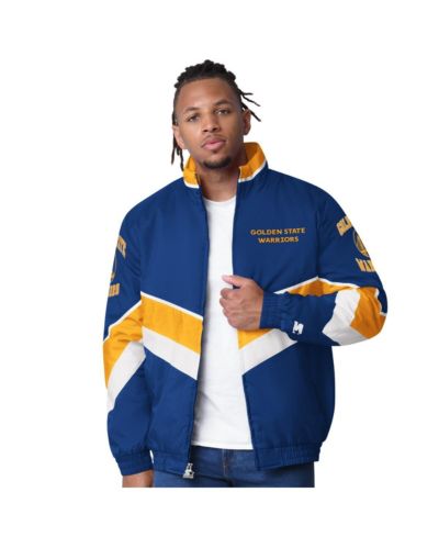 Мужская куртка Starter Oxford Full-Zip Royal Golden State Warriors Captain