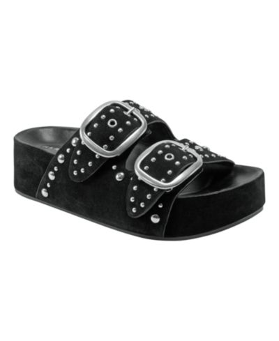 Женские сандалии Marc Fisher LTD Sayge Studded Double Band Flatform