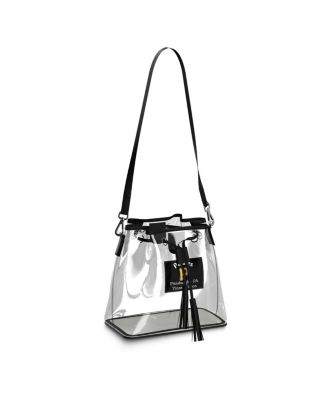 WEAR by Erin Andrews Pittsburgh Pirates Clear Stadium Bucket Purse