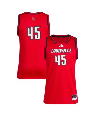 Мужская джерси Adidas 45 Red Louisville Cardinals Replica Swingman