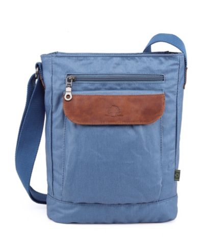 TSD Brand Urban Light Large Canvas Crossbody Bag