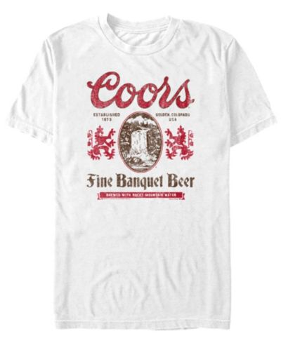 Coors Brewing Company Men's Banquet Beer Short Sleeve T-Shirt