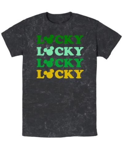 Mickey Classic Men's Lucky Ears Short Sleeve T-Shirt