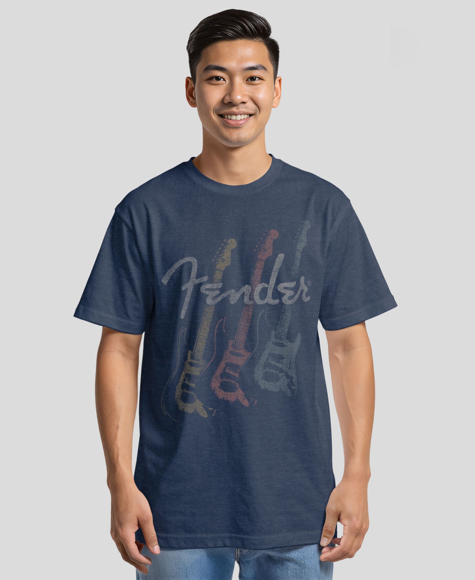 Fender Men's Triple Fret Short-Sleeve T-Shirt