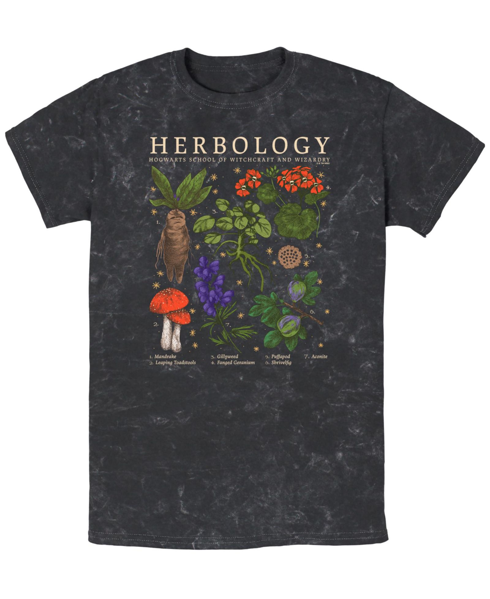 Deathly Hallows 2 Men's Herbology Short Sleeve T-Shirt