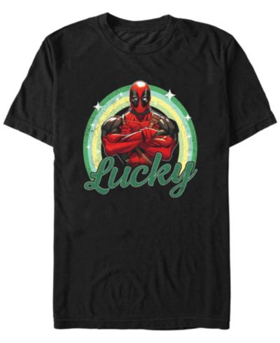 Мужская футболка Deadpool Lucky Deadpool с коротким рукавом