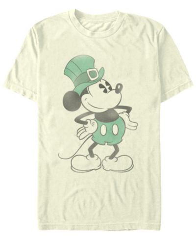 Mickey Classic Men's Mickey Leprechaun Short Sleeve T-Shirt