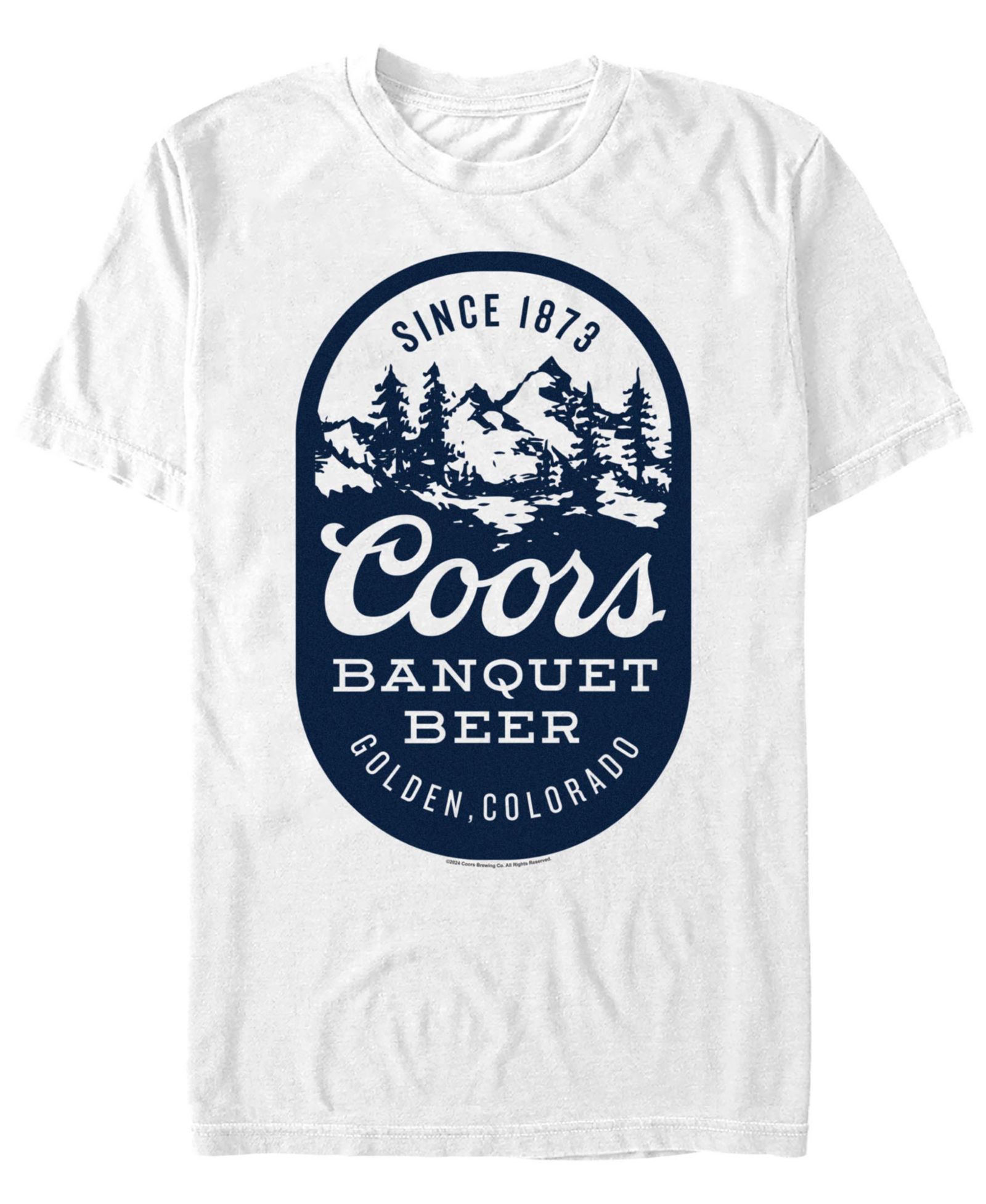 Coors Brewing Company Men's Coors Golden Short Sleeve T-Shirt